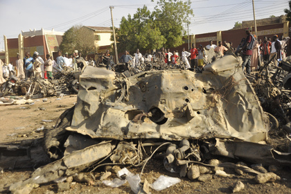 Число погибших при теракте в Нигерии достигло 120 человек.