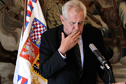МИД Украины возмутился высказываниями президента Чехии
