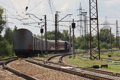 Поезд с обломками «Боинга» выехал из Донецкой области