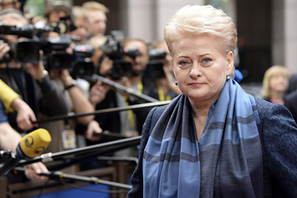 Президент Литвы вновь обвинила Москву в терроризме
