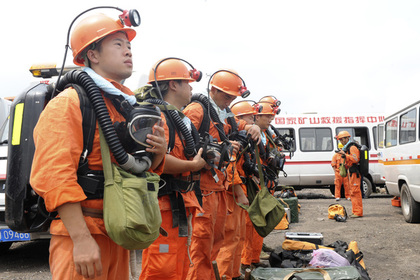 При аварии на шахте в Китае погибли 24 человека
