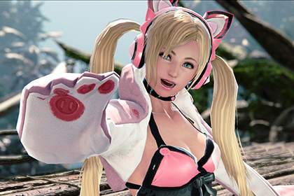 Боевая девочка-кошка исполнит брейкданс на аренах Tekken 7