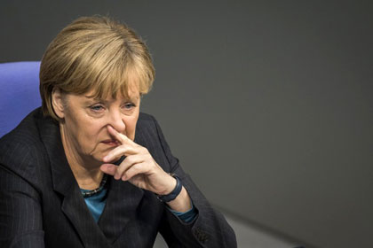 Меркель стало плохо во время интервью