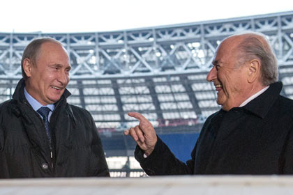 Путин гарантировал высокий уровень подготовки России к ЧМ по футболу