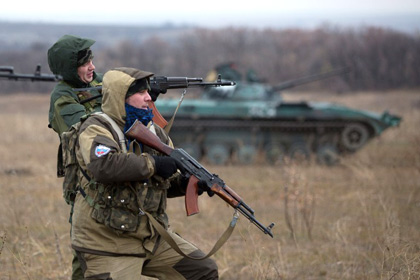 Украинские силовики сообщили о гибели 110 ополченцев