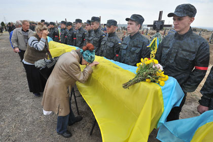 Украинские СМИ сообщили о создании кладбища для погибших в АТО