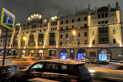В окнах гостиницы «Метрополь» покажут рождественские спектакли