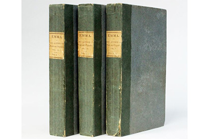 В Великобритании продадут первое издание «Эммы» Джейн Остин