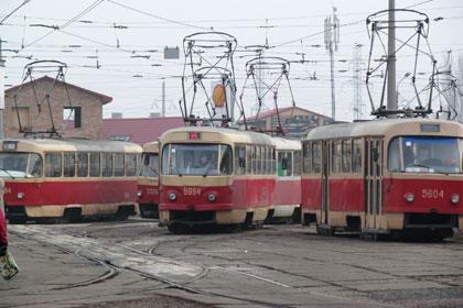 Водители киевских трамваев прекратили забастовку