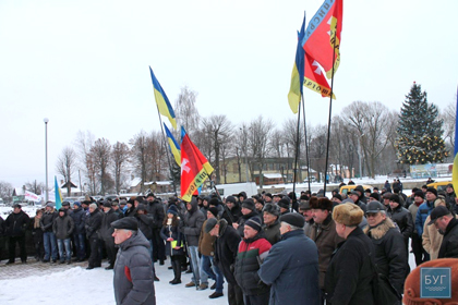 Волынские шахтеры возобновили акции протеста