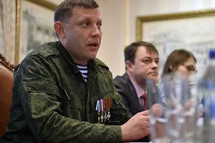 Захарченко объявил себя свидетелем падения «Боинга»
