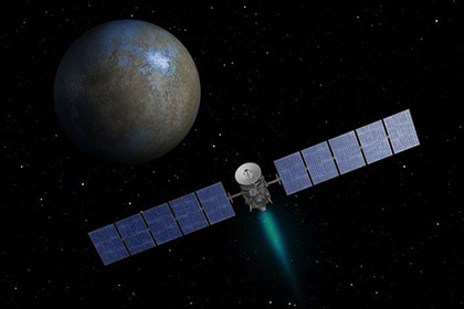 Зонд Dawn начал приближение к карликовой планете Церера