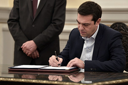 Греческий премьер отказался приносить присягу на Евангелии