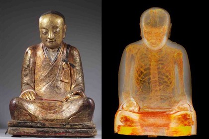 Внутри статуи Будды нашли мумию мастера медитации