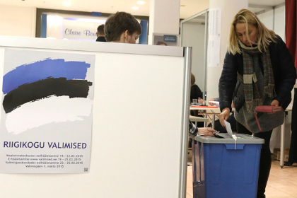 В Эстонии начались выборы в парламент