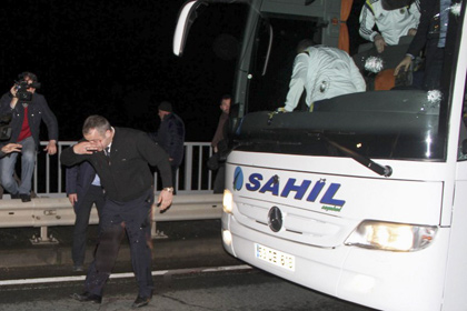 Чемпионат Турции приостановлен из-за обстрела автобуса «Фенербахче»