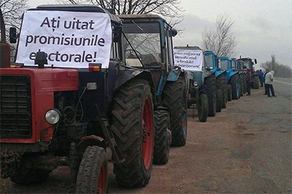 Фермеры разблокировали перекрытые в знак протеста дороги в Молдавии