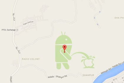Google объяснила появление на ее картах неприличной в отношении Apple «пасхалки»
