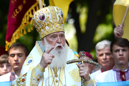 Патриарх Филарет наградил убитого под Широкино «Сатану»
