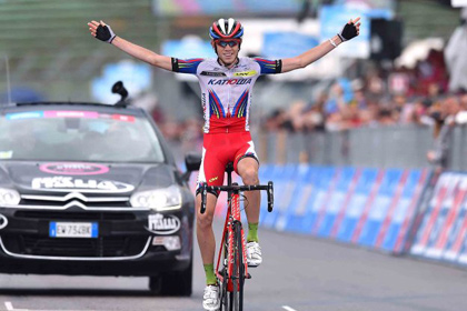 Россиянин победил на 11-м этапе веломногодневки «Джиро д’Италия»