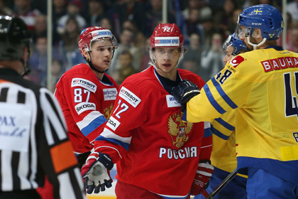Тренер шведов назвал самых опасных хоккеистов сборной России