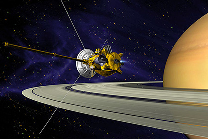 Станция Cassini показала фотографию кратеров сатурнианской Тефии