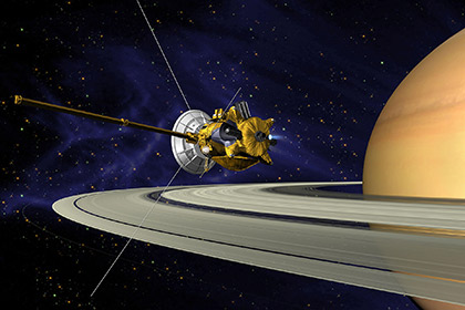 Станция Cassini показала фотографию сатурнианской Тефии