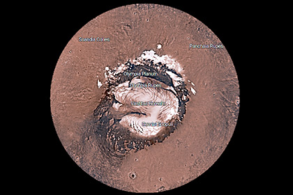 НАСА запустило интерактивную карту Марса