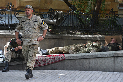 «Правый сектор» открыл мобилизационный пункт в центре Киева