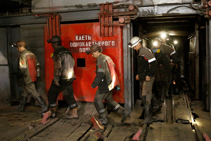 В Волынской области Украины шахтеры начали забастовку