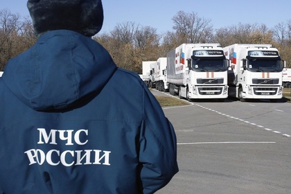 Из России в Донбасс отправилась 40-я гуманитарная колонна