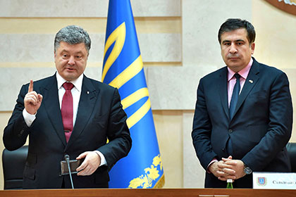 Порошенко увидел Саакашвили в роли премьер-министра Грузии