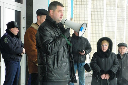 На Украине охрана кандидата в мэры открыла стрельбу на встрече с избирателями