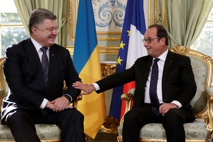 Олланд предписал выполнить минские соглашения до конца 2015 года