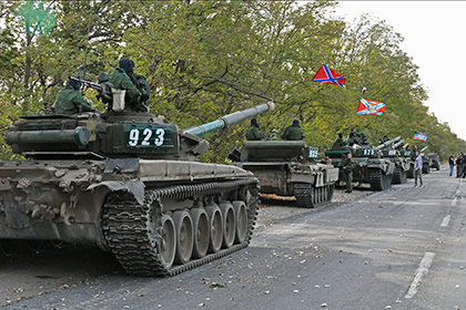 В ДНР сообщили об отводе всех танков с линии соприкосновения