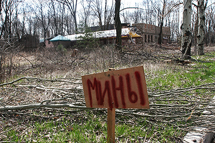 В Донбассе на минах за сутки подорвались 11 украинских военных