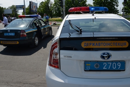 В МВД Украины сообщили о ДТП с участием российского дипломата