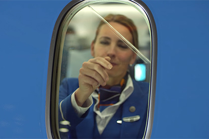 KLM показала распаковку нового Boeing 787