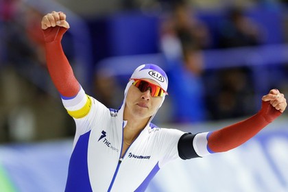 Конькобежец Кулижников побил второй мировой рекорд за неделю