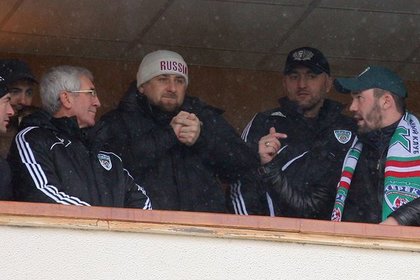 Тренер «Зенита» пожаловался на крики Кадырова во время матча