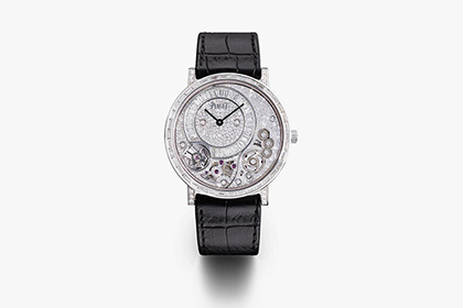 Мануфактура Piaget покрыла бриллиантами самые тонкие в мире часы