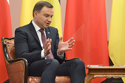 Президент Польши усомнился в экономическом характере «Северного потока 2»