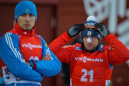 Биатлонисты Шипулин и Гараничев допустили 12 промахов в масс-старте