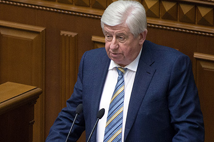 Генпрокурор Украины Виктор Шокин подал в отставку