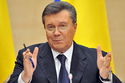 Киев понадеялся на выдачу Януковича после окончания войны в Донбассе