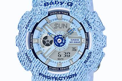 Принадлежащий Casio бренд Baby-G сделал «джинсовые» часы