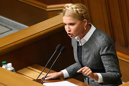 Тимошенко поставила Яценюку ультиматум