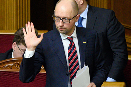 В партии Яценюка назвали вопрос о его отставке планом Москвы