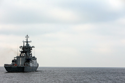 Латвия заметили у своих границ российский военный корабль