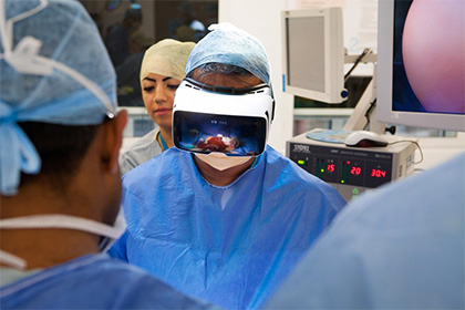 Операцию ракового больного покажут в формате виртуальной реальности